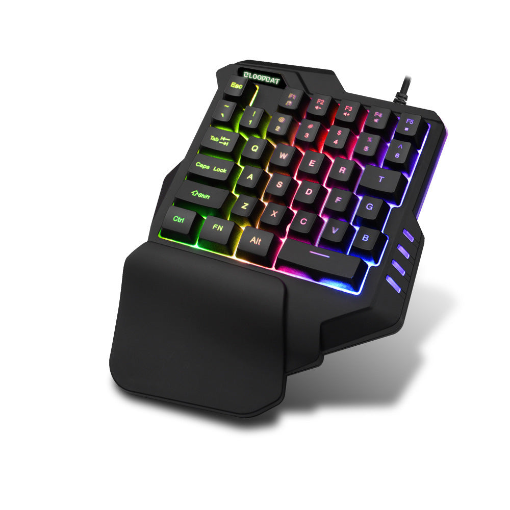 Mini gamingtangentbord med RGB – 35 tangenter