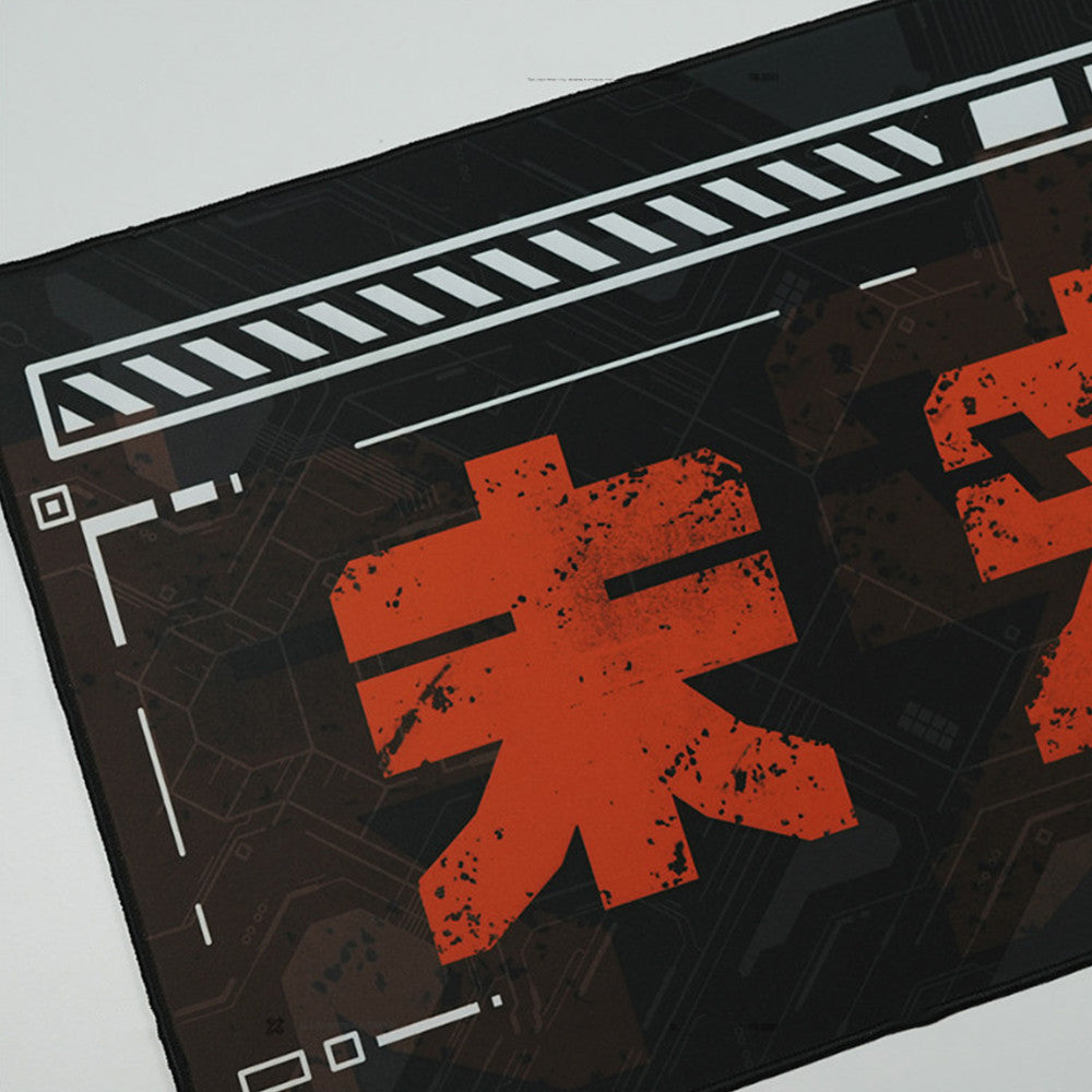 Vattentät gamingmusmatta med framtidsmotiv