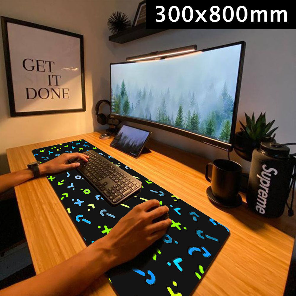 Gaming musmatta med karaktärsmotiv